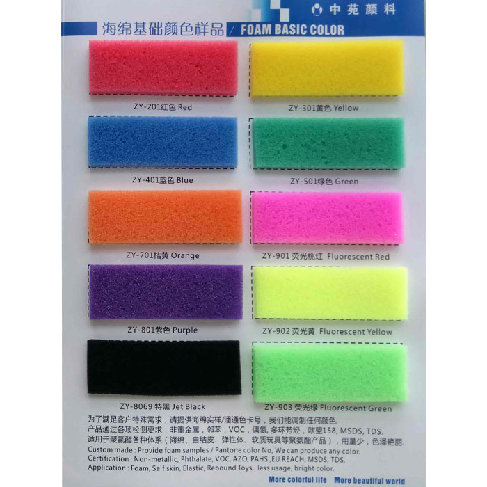 Prospek aplikasi saka warna busa polyurethane